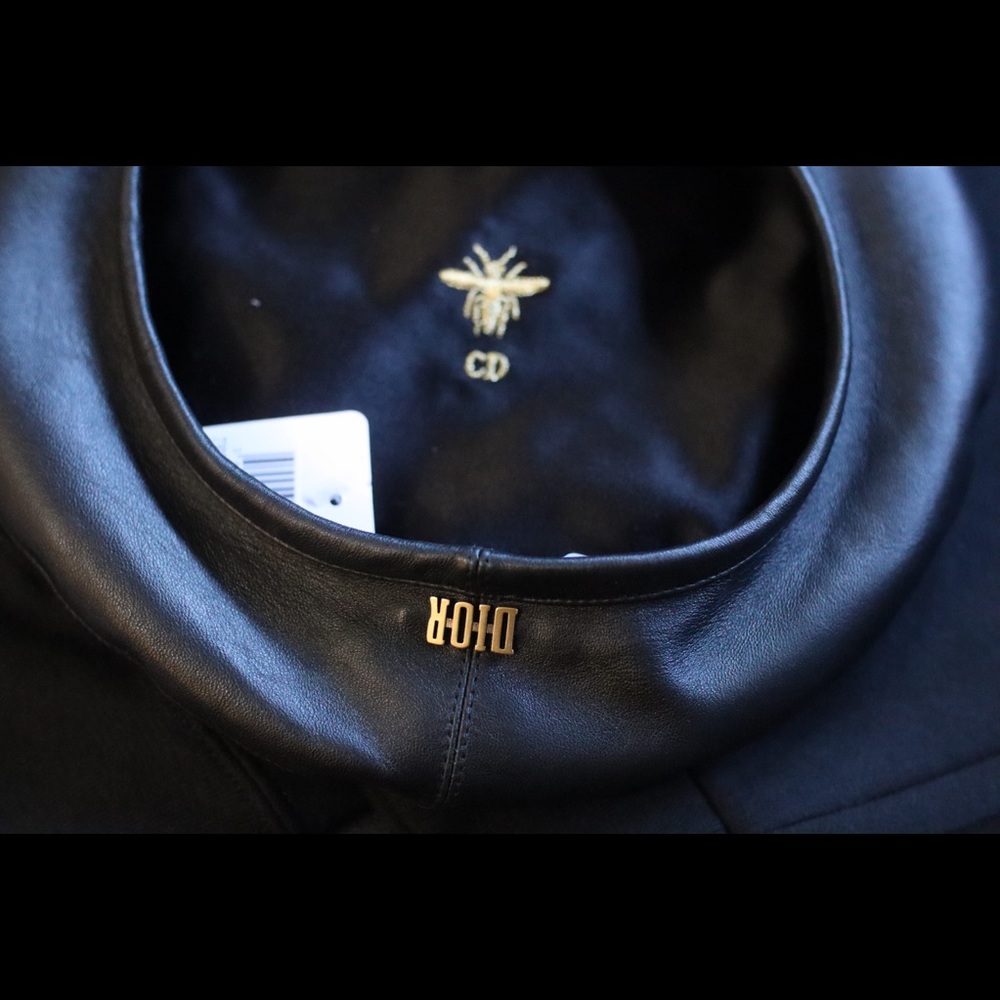 Dior D-Dream Beret lamb skin